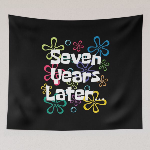 Item preview, Seven Years Later Funny 7 Year Old 7th Birthday Party designed and sold by IsDesignHub.