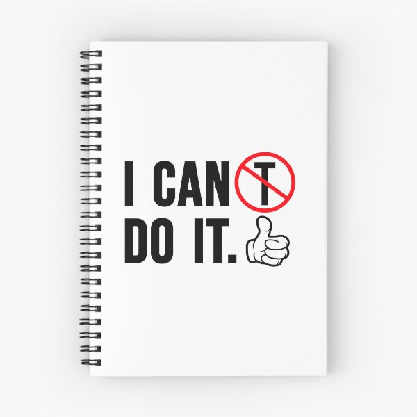Item preview, I Can Do It Motivation Sign Mindset Training Quote designed and sold by shirt-o-mat.