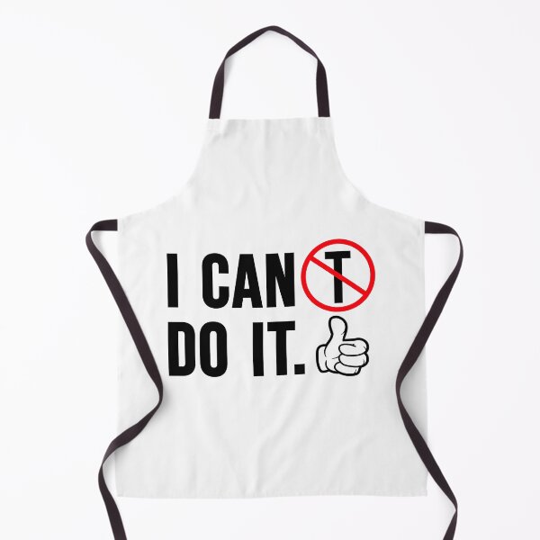 Item preview, I Can Do It Motivation Sign Mindset Training Quote designed and sold by shirt-o-mat.