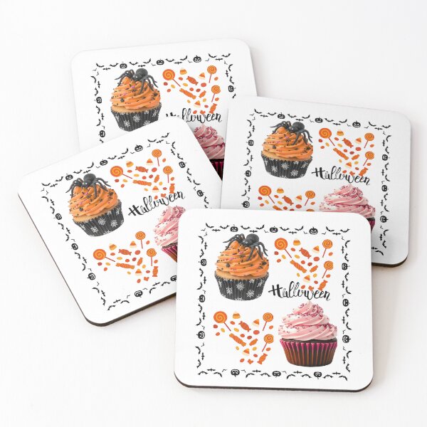 Item preview, Cupcakes, Candies, Halloween ! The sweet side of Halloween. Gift for you and your loved ones. designed and sold by YvkafromPoland.