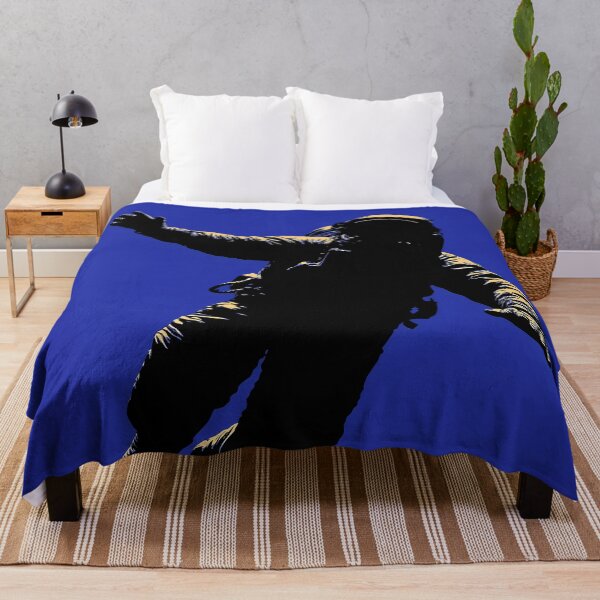 Item preview, Astronaut Silhouette on Blue – Space Poster designed and sold by Moisky Art.