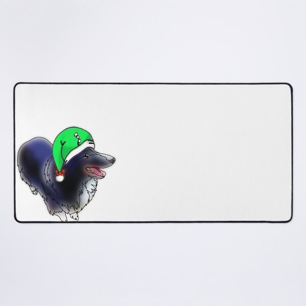 Item preview, Cute Sheltie Wearing Christmas Elf Hat - animalzinhats designed and sold by Ashley’sAnimalz.