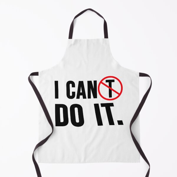 Item preview, I Can Do It Motivation Sign Mindset Training Quote designed and sold by shirt-o-mat.
