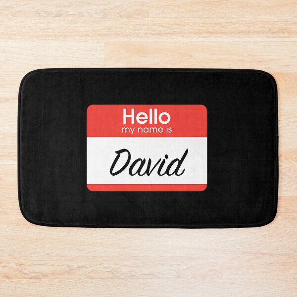 Item preview, Hello My Name Is David Nametag designed and sold by loganl-loyd.