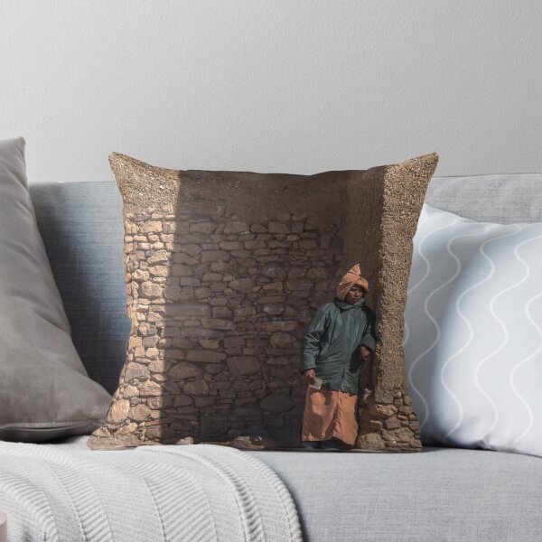 Item preview, Solitary standing against a defensive wall in Ait Ben Haddou, Morocco designed and sold by Shaun Busuttil.