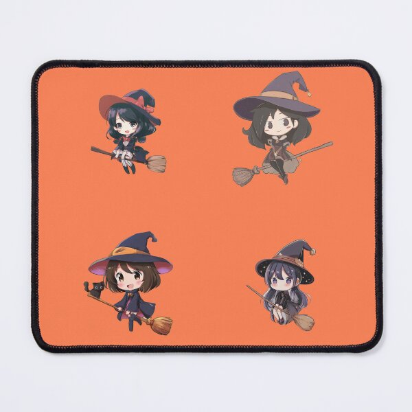 Item preview, Cute Chibi Witches on Brooms – Kawaii Halloween Sticker Pack designed and sold by Clawffirmations.