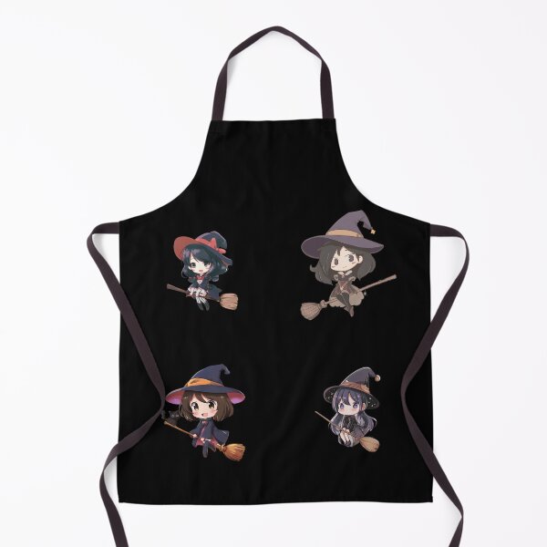 Item preview, Cute Chibi Witches on Brooms – Kawaii Halloween Sticker Pack designed and sold by Clawffirmations.
