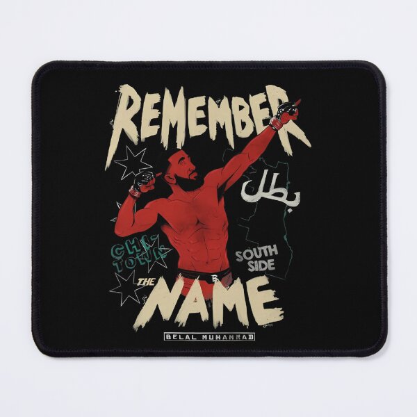Item preview, Belal Muhammad "Remember the Name" designed and sold by JeyVel.