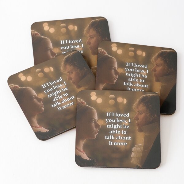 Item preview, George Knightley Emma Quote Jane Austen  designed and sold by Abhitha Mohan.