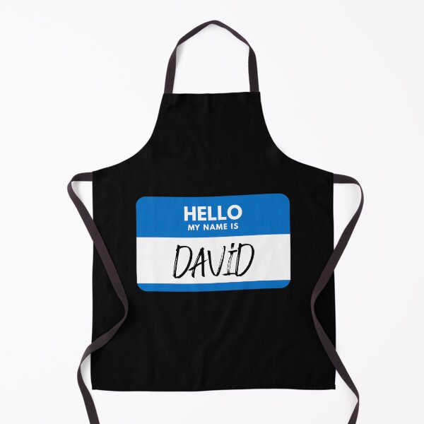 Item preview,  David Name - Blue Nametag David Name Label designed and sold by loganl-loyd.