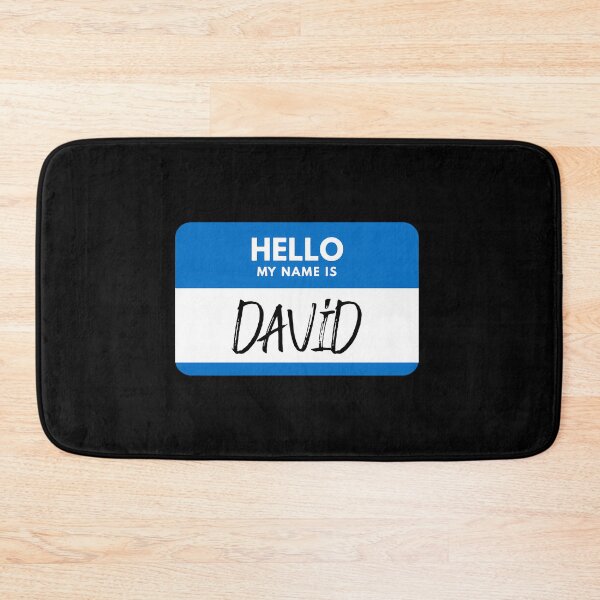 Item preview,  David Name - Blue Nametag David Name Label designed and sold by loganl-loyd.