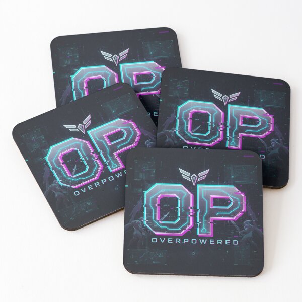 Item preview, Overpowered /Neon designed and sold by Red White & WG.