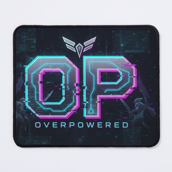 Item preview, Overpowered /Neon designed and sold by Red White & WG.