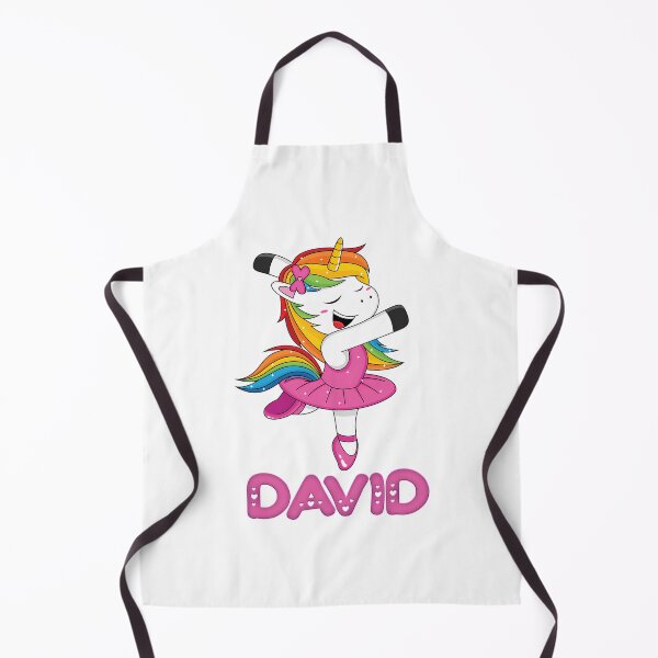 Item preview, David Pink David The Dancing Unicorn - Special Personalised Gift For David designed and sold by loganl-loyd.