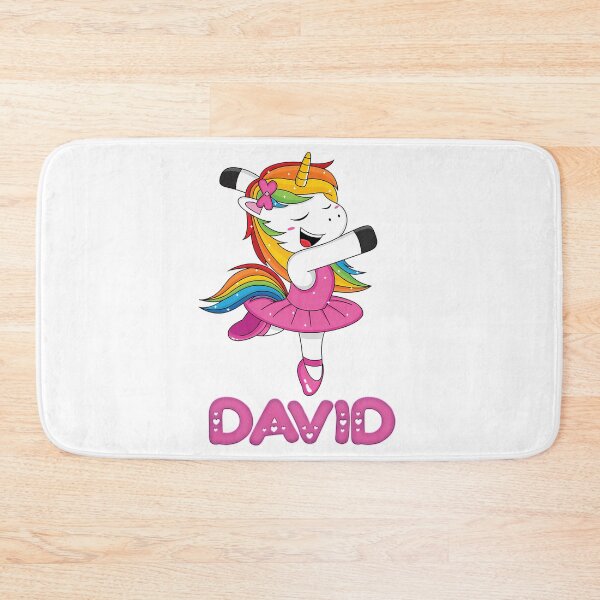 Item preview, David Pink  David The Dancing Unicorn - Special Personalised Gift For David designed and sold by loganl-loyd.