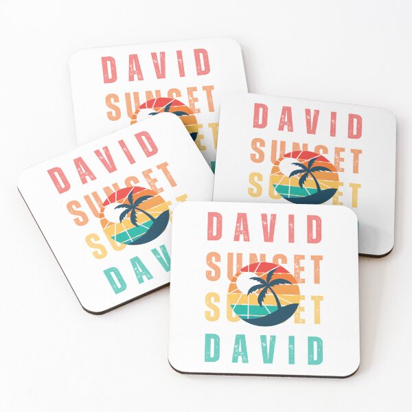 Item preview, David Name David Sunset Beach Design designed and sold by loganl-loyd.