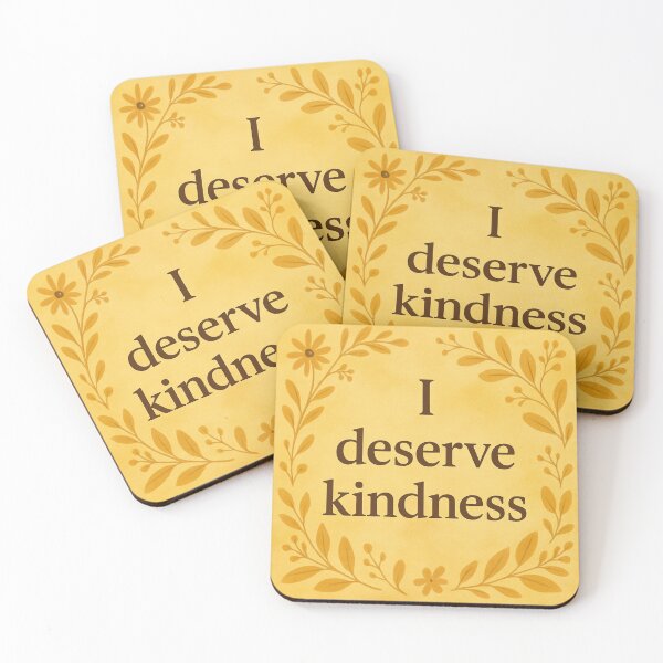 Item preview, I Deserve Kindness | Positive SEL Affirmation designed and sold by MforMontessori.