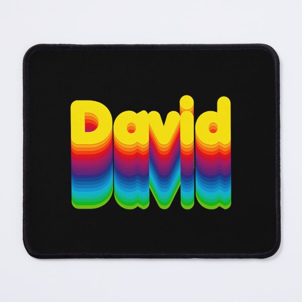 Item preview, Rainbow Layers David Name Label designed and sold by loganl-loyd.