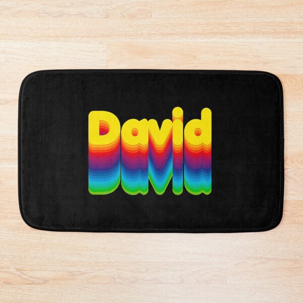 Item preview, Rainbow Layers David Name Label designed and sold by loganl-loyd.