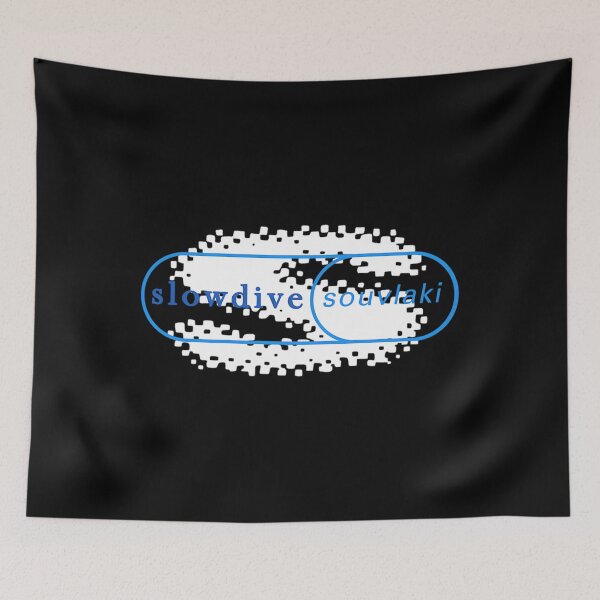 Item preview, Slowdive Souvlaki 90S Logo In Blue designed and sold by AshleHall.