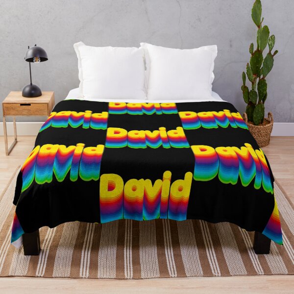 Item preview, Rainbow Layers David Name Label designed and sold by loganl-loyd.