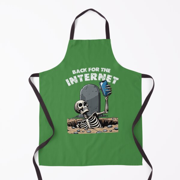 Item preview, Back for the Internet - Funny Skeleton Selfie Meme | Social Media Humor designed and sold by Cree8if.