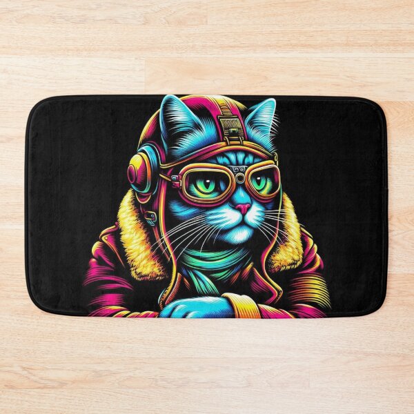 Item preview, Cute pilot cat  designed and sold by Dogandesighn.