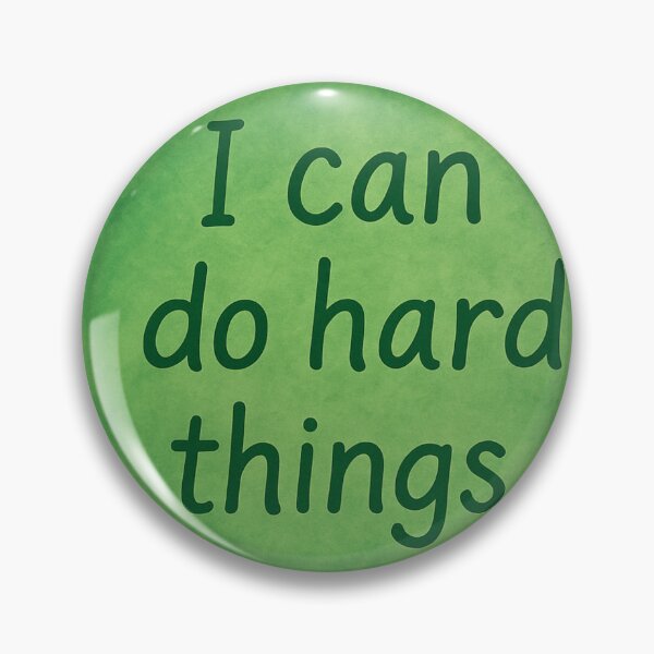Item preview, I Can Do Hard Things | Positive SEL Affirmation designed and sold by MforMontessori.