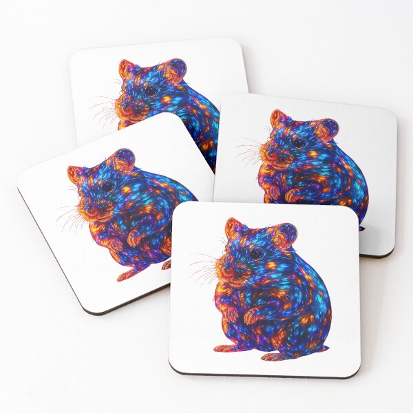 Item preview, Beautiful Glowing Hamster Art  designed and sold by GloriousArtSKD.