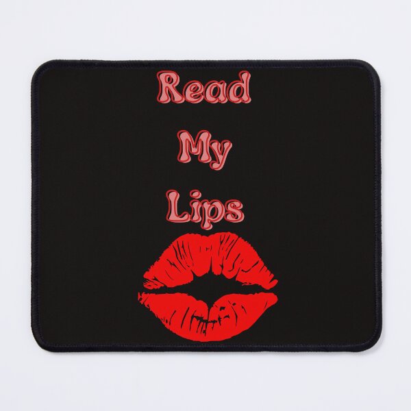 Item preview, Red & black, Lips, Digital Neon Text Art designed and sold by PlagueTSH.