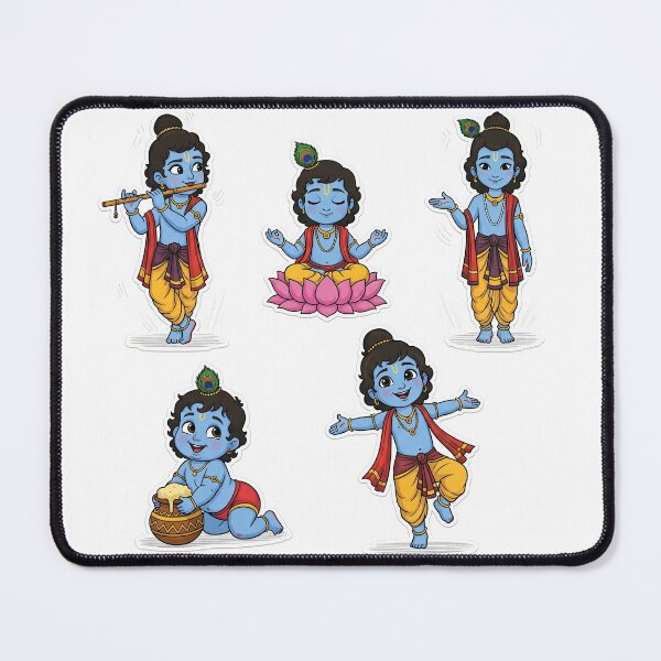 Item preview, Krishna inspired beautiful digital design  designed and sold by sanyashr7.