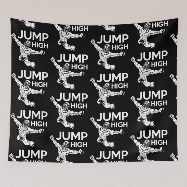 Item preview, Jump High Wrestler! designed and sold by ThatMerchStore.