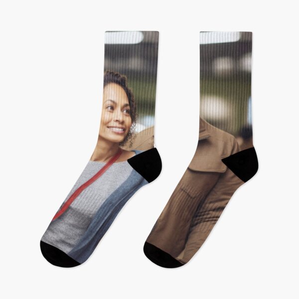 Item preview, Middle aged couple shopping in grocery store aisle, soft focused background copy space, AI generated designed and sold by dvoevnore.