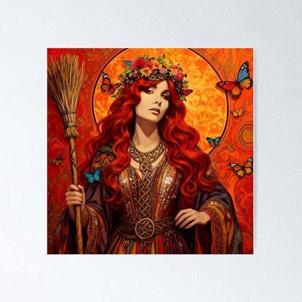 Item preview, Halloween Samhain Witch Autumn designed and sold by SoniaSarkali.