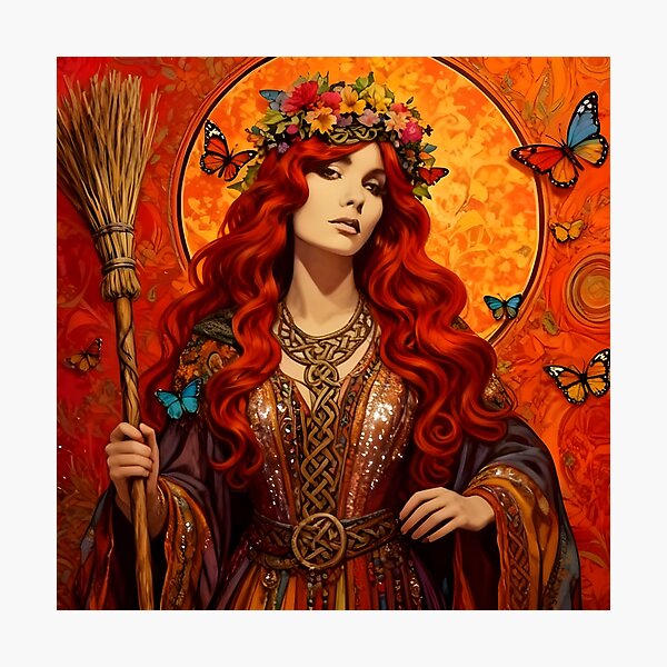 Item preview, Halloween Samhain Witch Autumn designed and sold by SoniaSarkali.