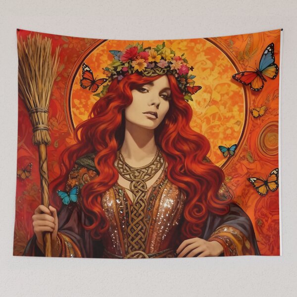 Item preview, Halloween Samhain Witch Autumn designed and sold by SoniaSarkali.