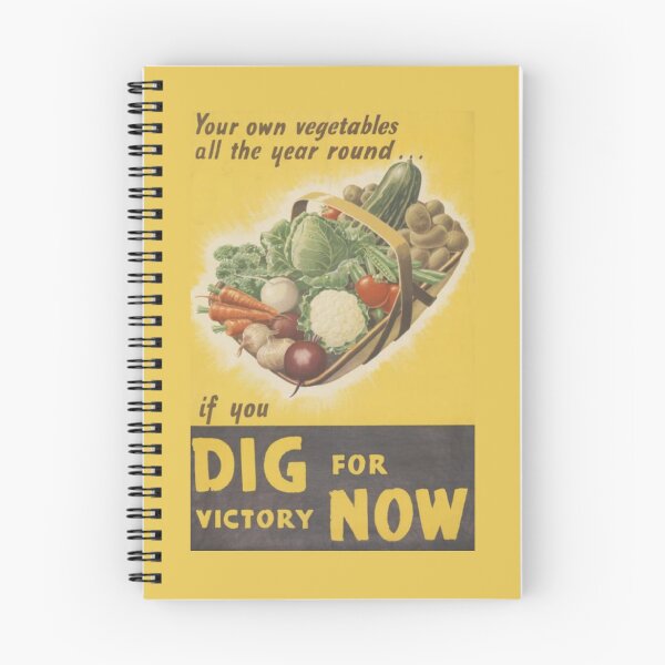 Item preview, Your Own Vegetables All Year Round – Dig for Victory WWII Poster designed and sold by CulturalCurios.