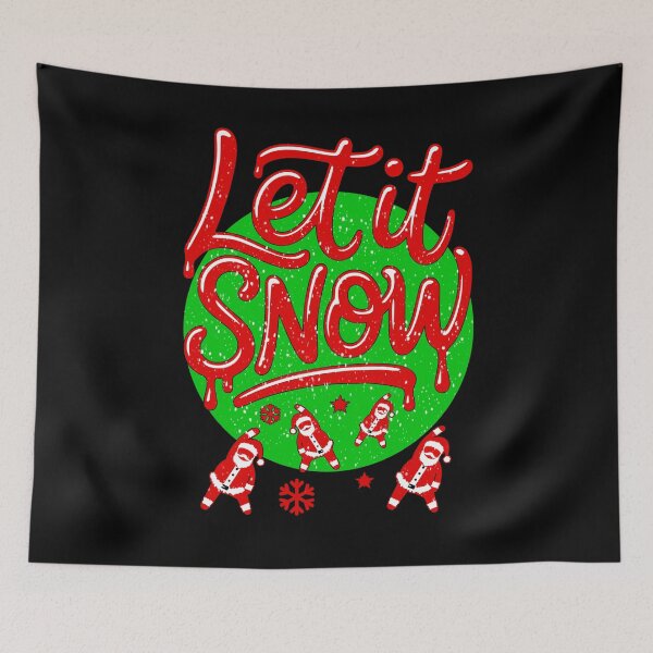 Item preview, Let it snow Christmas designed and sold by Graffik-Peeps.