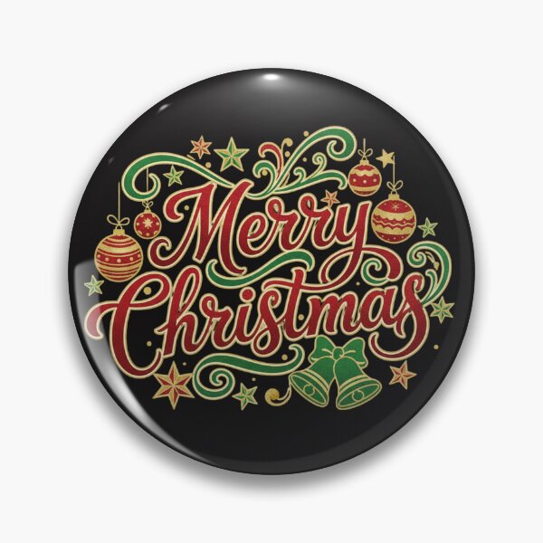 Item preview, Elegant Merry Christmas – Festive LetteringJoyeux Noël Élégant – Lettrage Festif designed and sold by Drawingshirts.