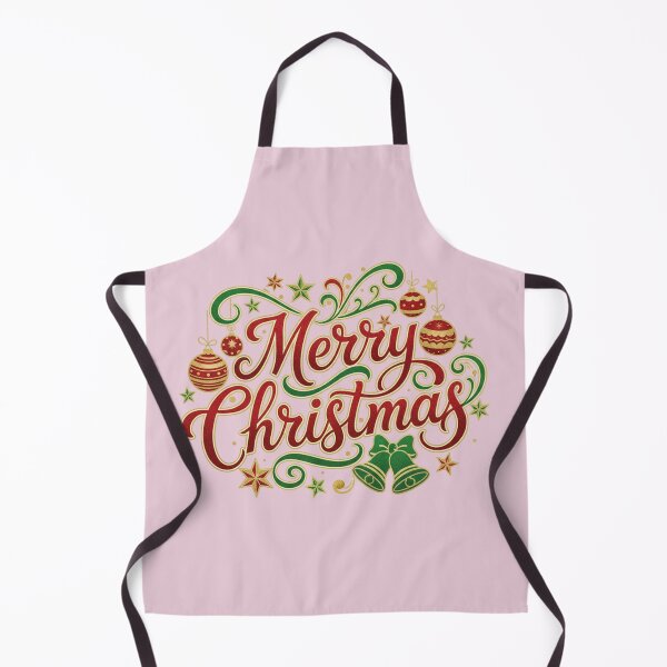 Item preview, Elegant Merry Christmas – Festive LetteringJoyeux Noël Élégant – Lettrage Festif designed and sold by Drawingshirts.