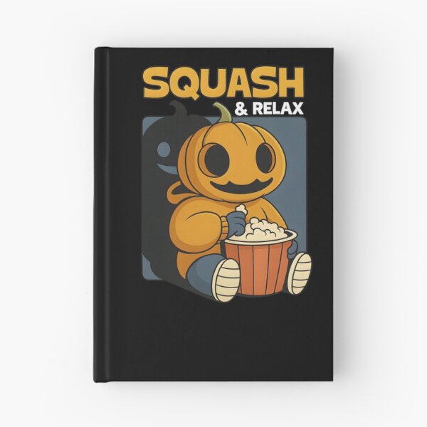 Item preview, Funny Pumpkin Halloween Shirt - Cute Squash and Relax Cozy Autumn Popcorn Design for Spooky Season Lovers designed and sold by DrawHandArt.
