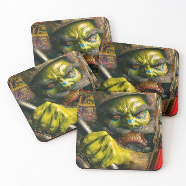 Item preview, Green Race Car Monster  designed and sold by MatrixTattoo.