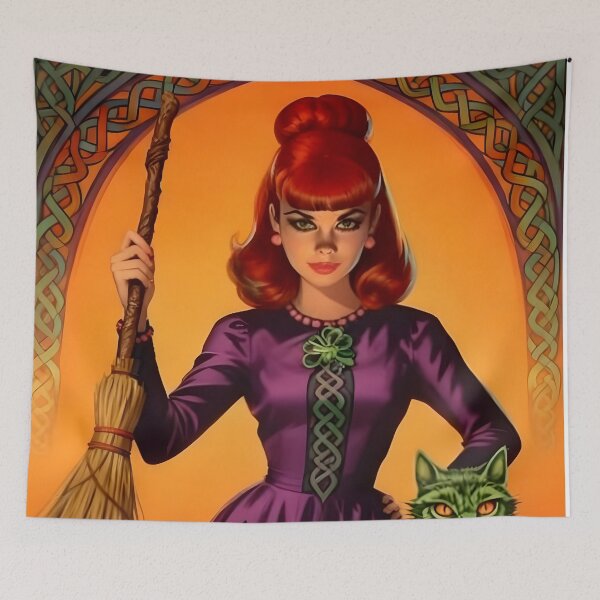 Item preview, Halloween Samhain Witch Autumn designed and sold by SoniaSarkali.