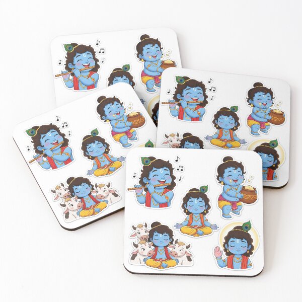 Item preview, Shree Krishna beautiful art design  designed and sold by sanyashr7.