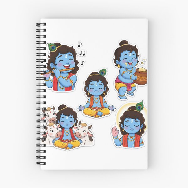 Item preview, Shree Krishna beautiful art design  designed and sold by sanyashr7.