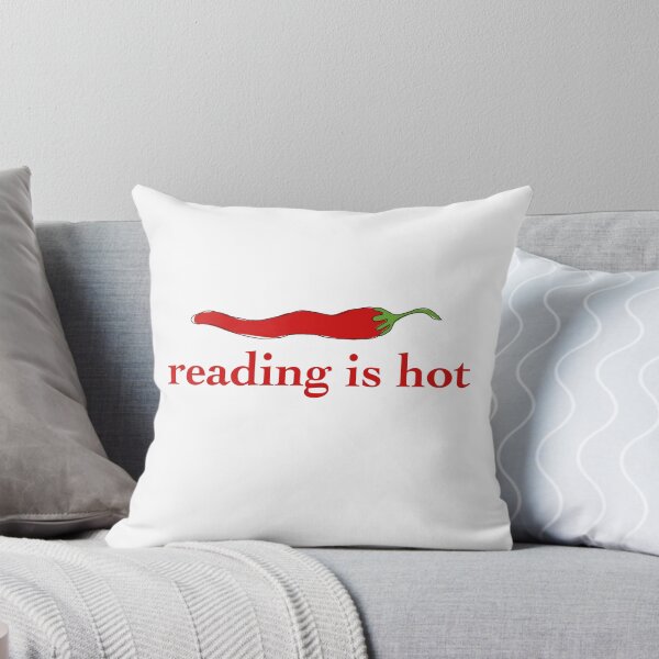 Item preview, reading is hot  designed and sold by The Marginalia.