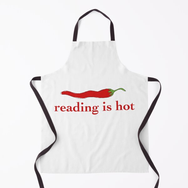 Item preview, reading is hot  designed and sold by The Marginalia.