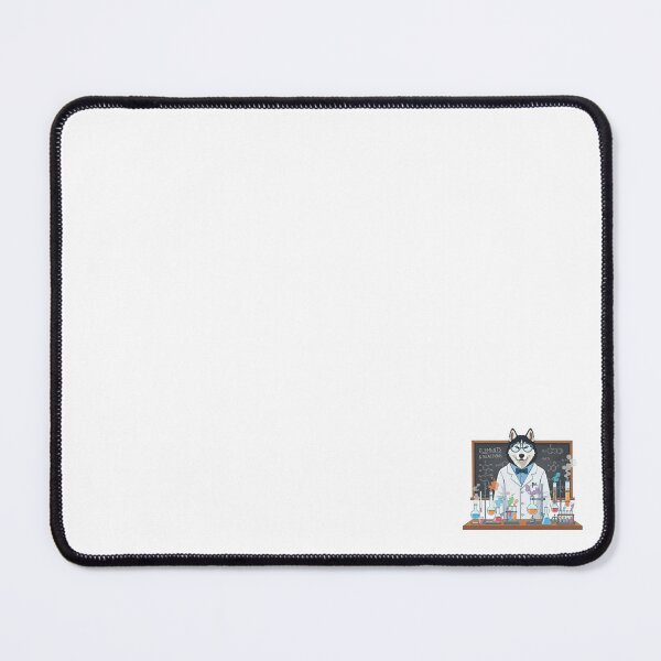 Item preview, Funny Chemist Siberian Husky Dog STEM Art designed and sold by Dewer Shop.
