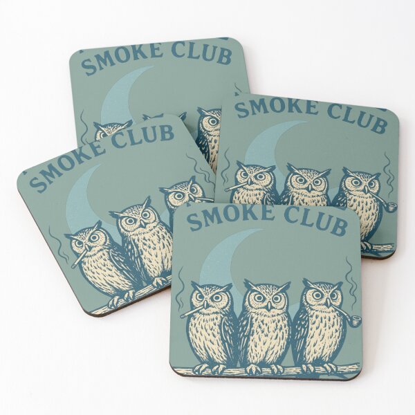 Item preview, Nocturnal Smoke Club  designed and sold by Too Kool Designing .