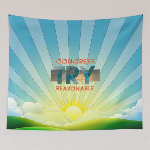 Item preview, Congress, Try Reasonable designed and sold by teepossible.